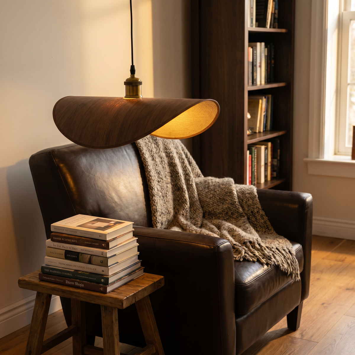 Nordic Linen Fabric Pendant Light
