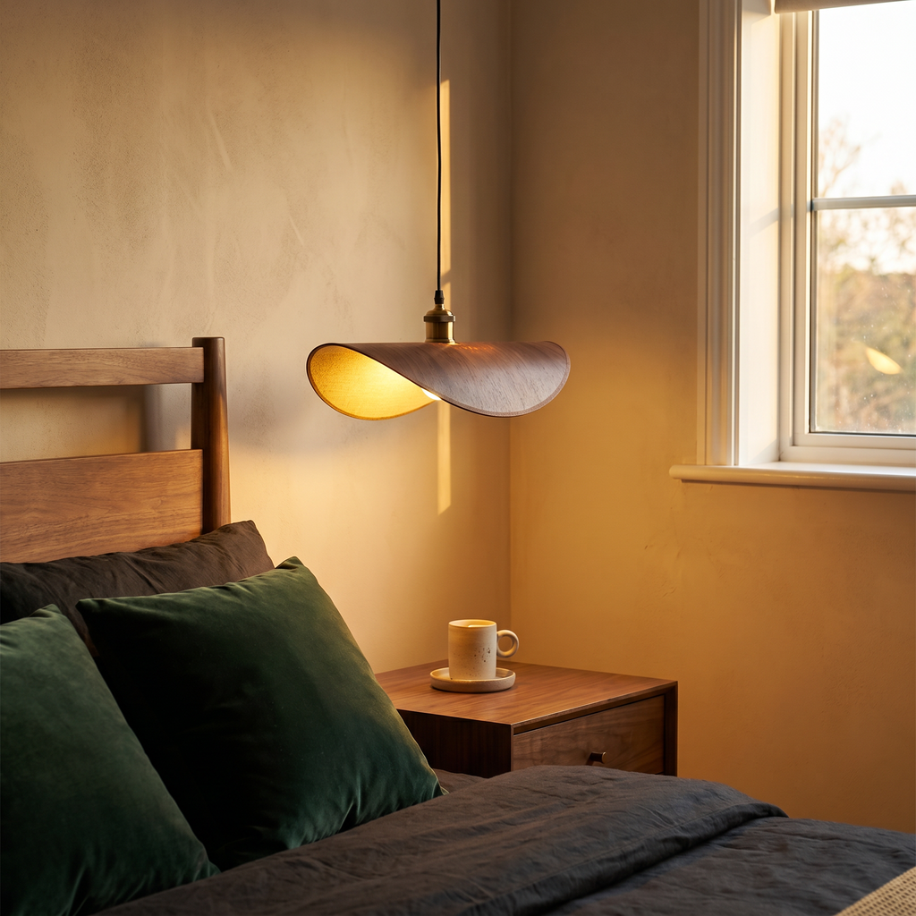 Nordic Linen Fabric Pendant Light